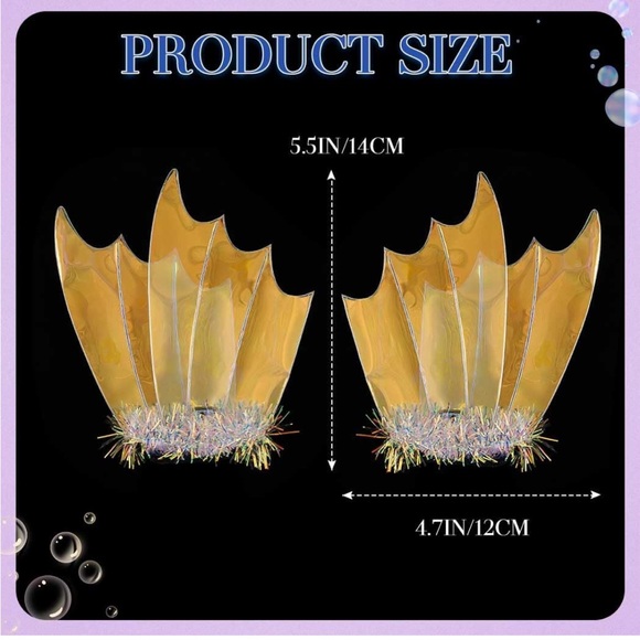 Mermaid Light Up Hair Clips - Picture 4 of 12